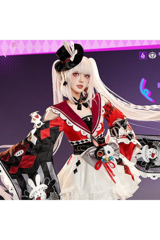 1/3 Delusion Honkai Star Rail Sparkle Poker Rabbit Themed Cosplay Costume